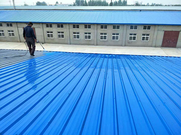 洛隆 彩钢瓦喷漆翻新工业厂房、仓库